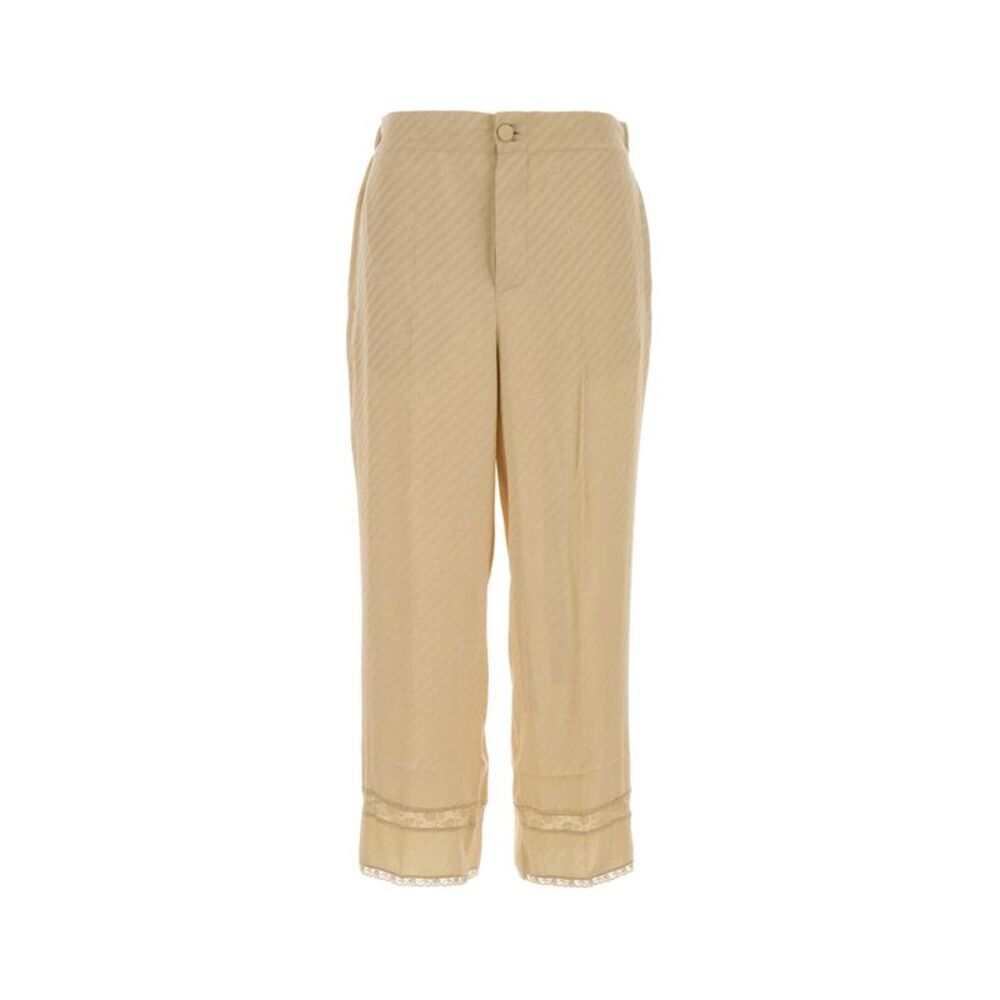 Gucci Women Embroidered Silk Pant